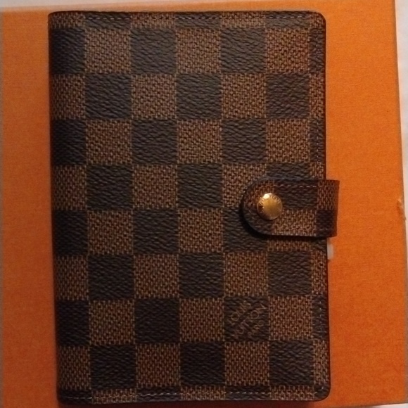 💕LV NWT Damier Ebene Agenda PM - Picture 1 of 9